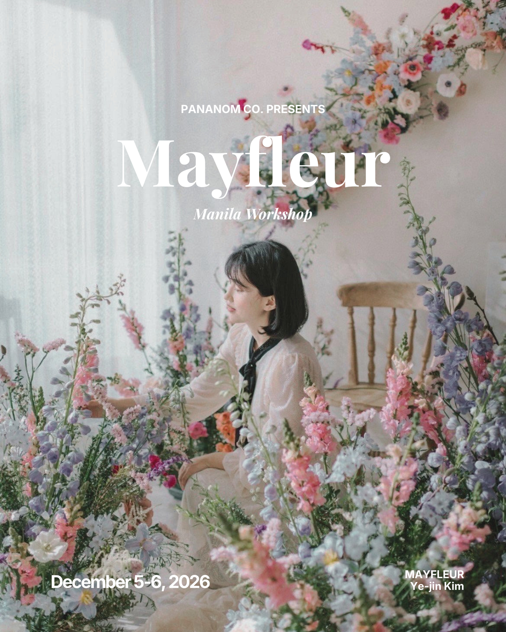 An Exclusive Korean Dream Watercolor Inspired Floral Design and Spatial Design Master Class