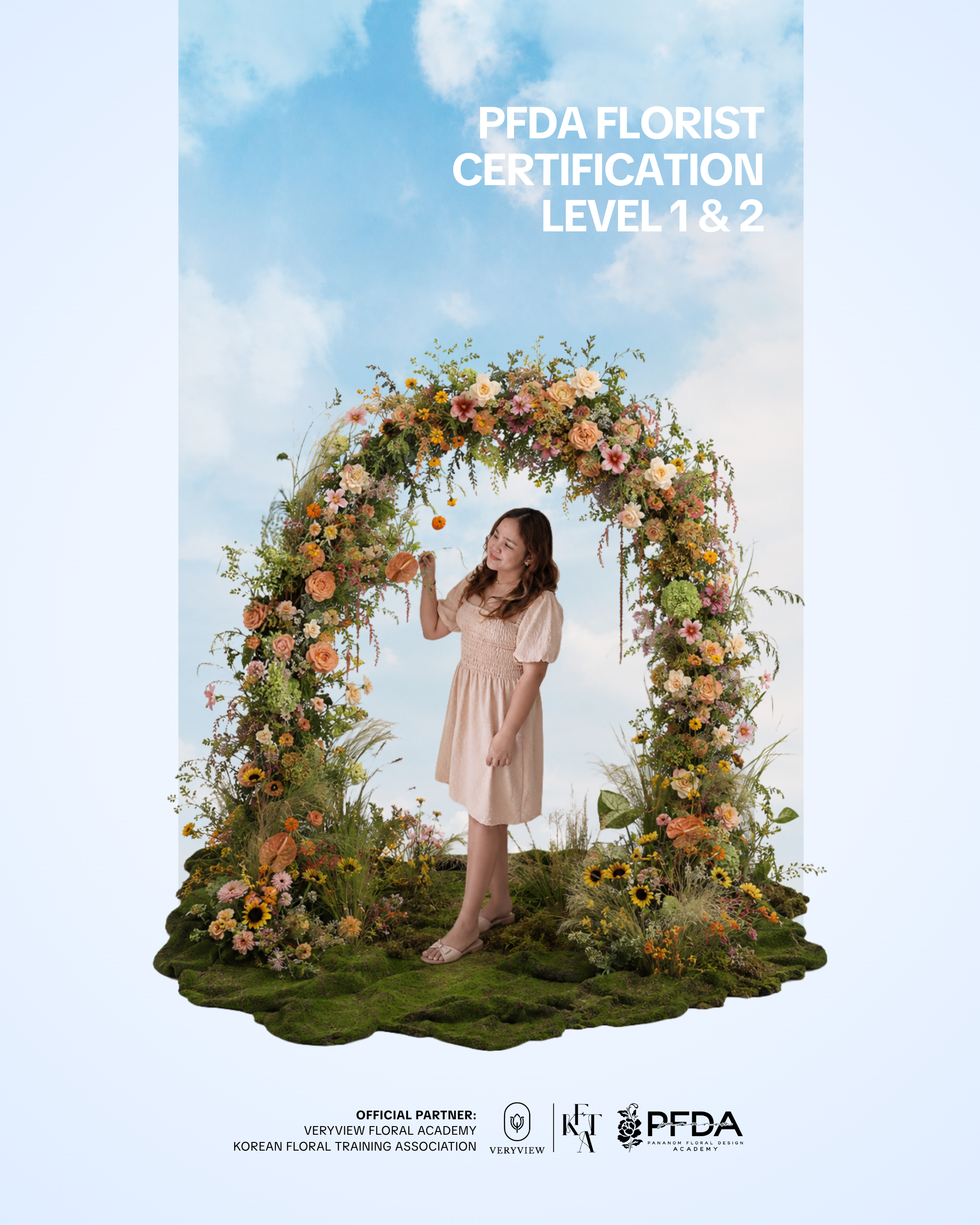 PFDA Florist Certification Level 1 & 2 (DP/Reservation Fee)